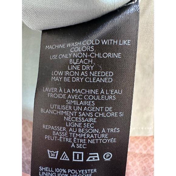 Anthropologie BHLDN Camila Long-Sleeve Chiffon Mini Dress Size Medium - Picture 15 of 16